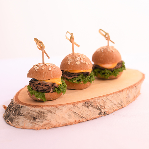 Roasted Beef Cheese Burger